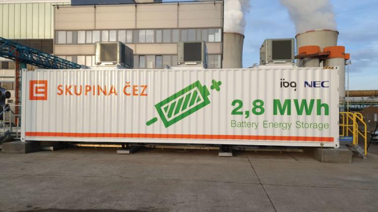 ČEZ zahájil provoz 4 MW baterie v rámci společného pilotního projektu s ČEPS