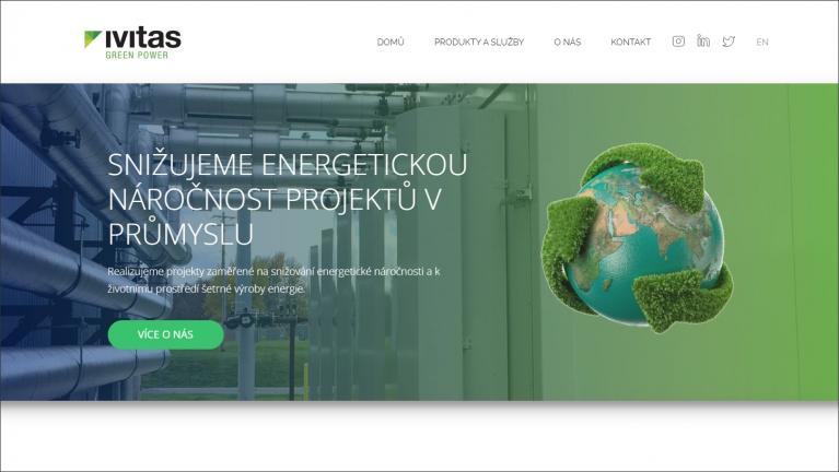 IVITAS GREEN POWER spouští své webové stránky 
