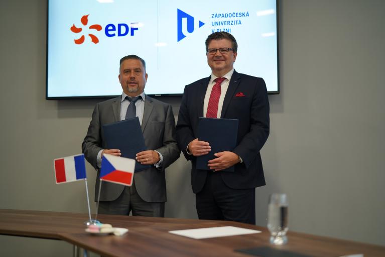 EDF a Západočeská univerzita budou spolupracovat na vzdělávání a výzkumu v jaderné energetice