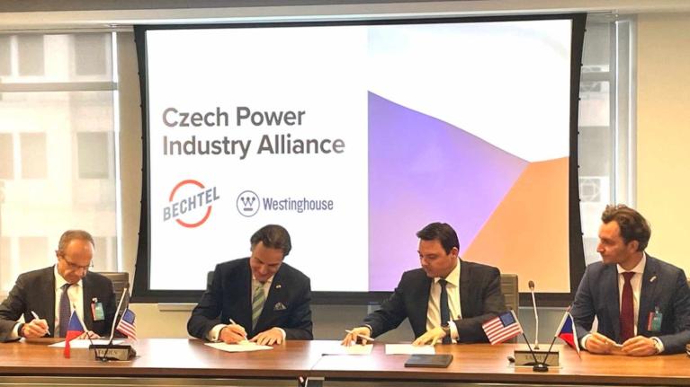 Společnosti Westinghouse a Bechtel podepsaly dohodu o spolupráci s Aliancí české energetiky